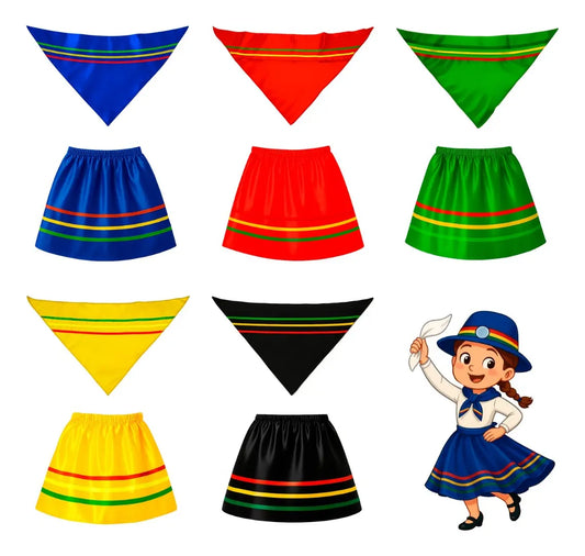 Traje nortino niña
